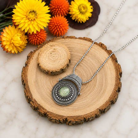 Серебряный кулон Византия  